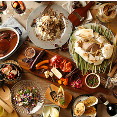 サラミバターとモスタルダ