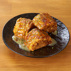 トウモロコシフライ 背徳ソース