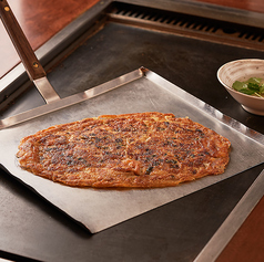 だしお好み焼き　松阪豚カリ