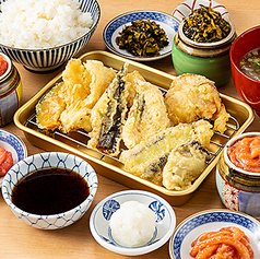 秋の味覚定食※半熟たまご天付＋160円