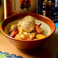 自分で作るポテサラ ガーリック