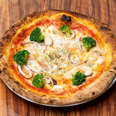 シーフードピッツァ