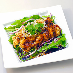 黒酢ソースの油淋鶏