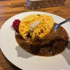 オムレツカレー