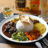 スリランカスペシャルライス&カレーで味わう贅沢な一皿