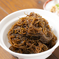料理メニュー写真&nbsp;お蕎麦のように食べるざるもずく