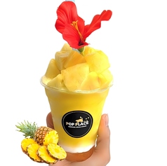 超パインスムージー（ハイビスカス付き）