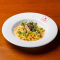 料理メニュー写真 【クリームソース】岡山産生醤油で仕上げた和風カルボナーラ