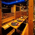 まったりとお話するのもワイワイ盛り上がるのも使い方はお客様次第！おしゃれな店内となっておりますので周りを気にせずお楽しみいただけます！お席のご要望などございましたらお気軽にお電話でお問い合わせくださいませ！(居酒屋/渋谷駅/飲み放題/完全個室/海鮮/炉端焼き/焼き鳥)