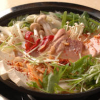 韓国鍋の種類が豊富！