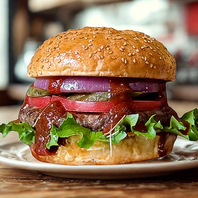 バーベキューバーガー