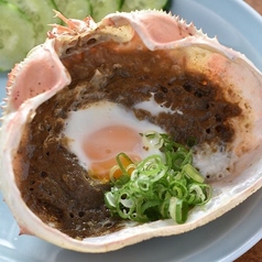 蟹みそ甲羅焼き