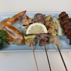 鳥盛り合わせ(5本)
