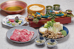 つるとんたん 北新地 琴しょう楼のコース写真