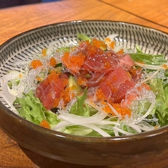 アボカドと魚のサラダ