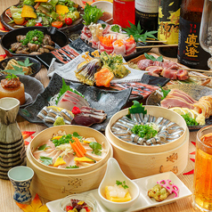完全個室居酒屋 熟成魚と熟成肉 魚ト肉(ととにく) 鹿児島天文館店のコース写真