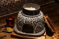 こだわりの卓上釜戸薪ご飯