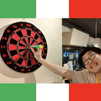 ダーツもできる！エンターテイメント充実！