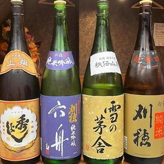 銘柄ごとの個性が光る秋田の地酒を心ゆくまで堪能