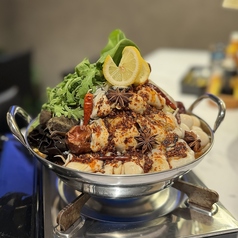 牡蠣の麻辣湯鍋