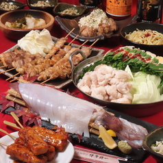 焼き鳥　もつ鍋　居酒屋　博多鶏一　博多駅前店の特集写真