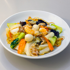 海鮮五目あんかけ焼きそば