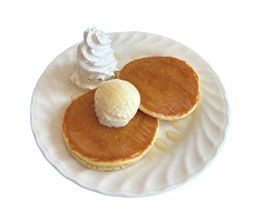 パンケーキバニラ