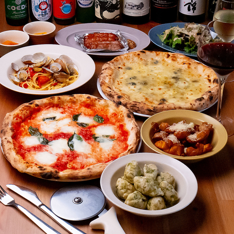 名張市上八町！イタリア直送チーズと熟成生地の窯焼きピザが楽しめるイタリアン♪