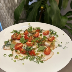 タコのカルパッチョ