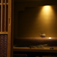 大人の隠れ家…。ゆったり上質な和空間でお迎えします