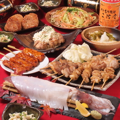 焼き鳥　もつ鍋　居酒屋　博多鶏一　博多駅前店の特集写真