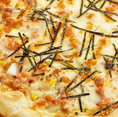 トマトとモッツァレラピザ/明太もちピザ　各