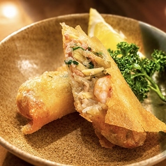 春巻き 1本 2切