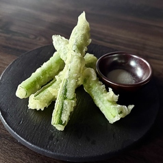 アスパラの天ぷら