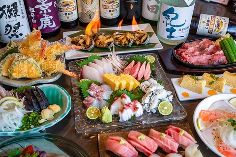 徳島産朝獲れ鮮魚の寿司がカジュアルに愉しめる大衆寿司酒場！ドリンクも毎日お得！