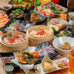 完全個室居酒屋 熟成魚と熟成肉 魚ト肉(ととにく) 鹿児島天文館店のコース写真