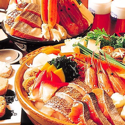 【ちゃんこ鍋】or【豚&牛すき焼き】or【豚しゃぶ】選べる120分食べ放題3500円～♪