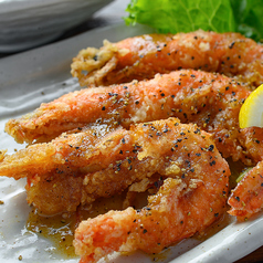 ソフトシェルシュリンプの唐揚げ