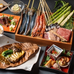 炉端会席 KAKU 品川のコース写真