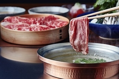 神戸牛(160g)のしゃぶしゃぶ