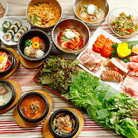 韓国料理 食べ放題 プングム フレッシュ店 新大久保 韓国料理 ネット予約可 ホットペッパーグルメ