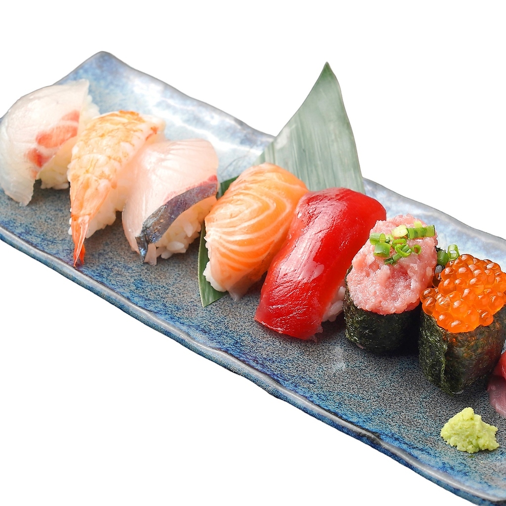 【久里浜駅目の前】2時間飲み放題あり！海鮮居酒屋！寿司7点盛！