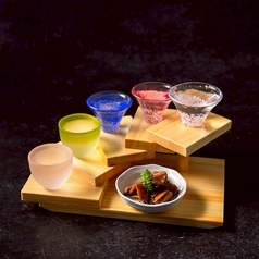 出世魚のおすすめ5段酒 (小鉢付き)