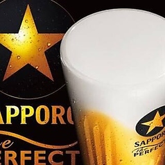 生ビールを含む100分飲み放題は単品でもコースでも◎