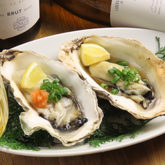 本日の牡蠣(生or焼)