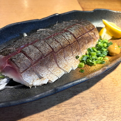 炙り〆サバ　薬味まみれ