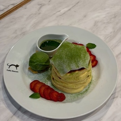 濃厚抹茶の贅沢パンケーキ〈2枚〉