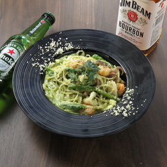 ジェノバクリームパスタ