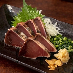 鰹たたきの葱ポン酢