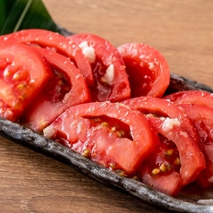 トマト塩ネギタレサラダ